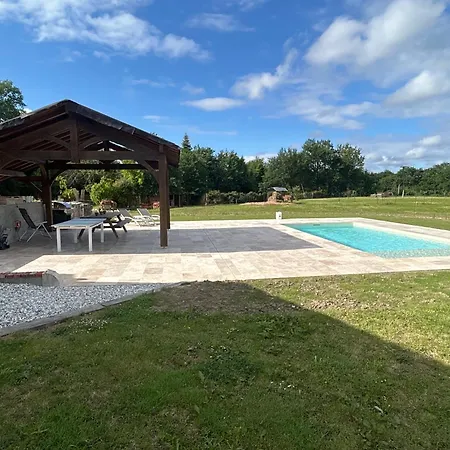 别墅 Ferme Landaise Le Line -piscine Et Salle De Sport
